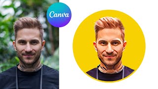 Canva Portrait Cartoon Photo Editing Tutorial [upl. by Holtz]