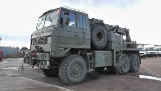 Foden 6x6 Heavy Recovery Ex Military at UK Auction  Jan 2014 [upl. by Annette]