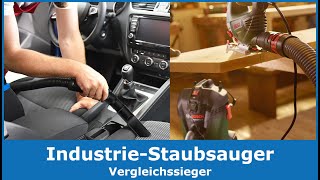 IndustrieStaubsauger Test Vergleich 2024 🥇 Bosch Kärcher amp Einhell [upl. by Elohc859]