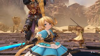 Granblue Fantasy Relink Demo  Rock Golem Charlotta S [upl. by Raffo708]