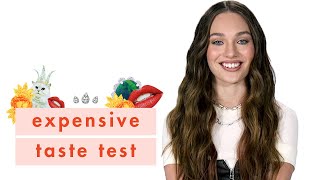 Maddie Ziegler Lowkey Cheated At Expensive Taste Test OOPS  Expensive Taste Test  Cosmopolitan [upl. by Madeleine]