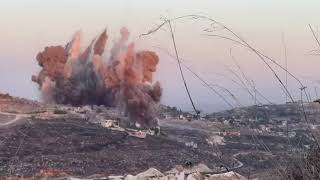 IDF destroys strategic Hezbollah underground military facility sets off earthquake alerts in Israel [upl. by Esorlatsyrc159]