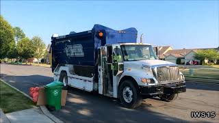 Waste Connections • Labrie Top Select Recycling Truck [upl. by Yerahcaz]