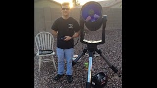 Meade LX90 ACF Telescope Review 12 inch [upl. by Ahsinrat956]