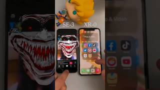 🥵IPHONE XR💀 VS 😍IPHONE SE 2020☠️  APP TEST  SPEED TEST  GAMING TEST viral shortsviral youtube [upl. by Ventura]