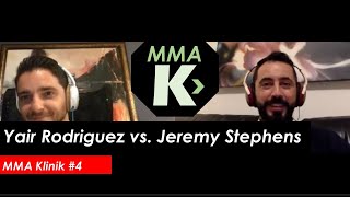 MMA Klinik 4  Yair Rodriguez vs Jeremy Stephens  kanal güncellemeleri [upl. by Balthazar]