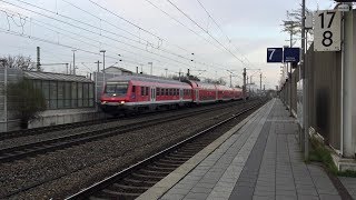 nWagenPrototyp Bnrdzf 4800 Wittenberger Steuerwagen mit Schiebetüren durchfährt Dachau Bahnhof [upl. by Hidie50]