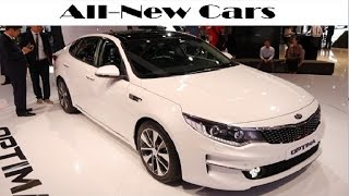 Allnew Kia Optima 2015  2016 IAA exterior interior [upl. by Trip]