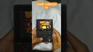 Game console o X6 um dos mais baratos do Aliexpress x6 gameretro gameconsole [upl. by Shedd]