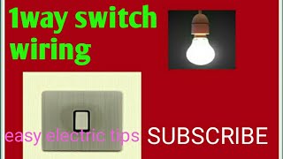 1gang switch wiring [upl. by Ntsud995]