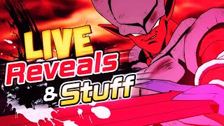 DRAGON BALL LEGENDS REVEALS AND STUFF REACTION STREAM [upl. by Allenaj]