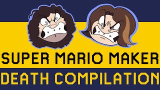 The Game Grumps Super Mario Maker Death Compilation [upl. by Calloway955]