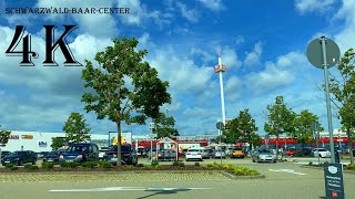 Schwarzwald Baar Center VillingenSchwenningen Germany  4k Video  Shopping Center [upl. by Lurlene]