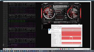 RTX 3060 TI LHR BY NBMINER 401 RISE TO 4850 MH [upl. by Aihtyc]