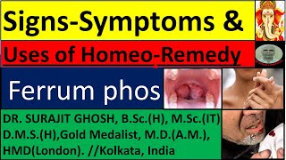 SIGNSSYMPTOMS amp USES OF HOMEOREMEDY FERRUM PHOS [upl. by Holloway]