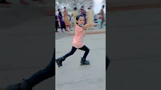 skating enjoy😱❤️ skating rollerskatingmusic musicgenre publicreaction [upl. by Atalaya]