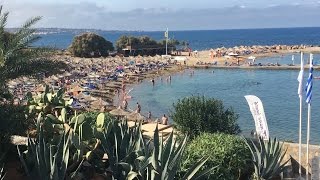 Hotel Nana Beach 5 Star All Inclusive Resort Crete 2016 [upl. by Rowe307]