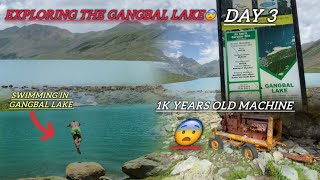 Exploring The Gangbal Lake😱 History Of Harmulh Peak 1 k years old machine 😱 Day 3 fypシ゚viral [upl. by Gonroff276]