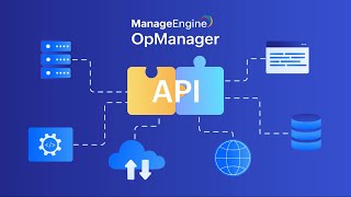 Integrations in OpManager  Build customized IT workflows with APIs [upl. by Corinne]