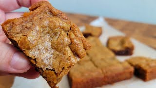 Lets make BLONDIES recipe [upl. by Alfonzo]