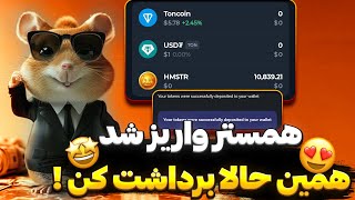 همستر بالاخره رسما لیست شد نحوه برداشت توکن همستر کمبات بفروشیم یا نگه داریم؟ [upl. by Maighdlin94]