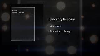 The 1975 Sincerity is Scary No Vocals [upl. by Inama939]