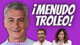 Oskar Matute “TROLEA” a Pablo Motos y a Díaz Ayuso  ¡Es un ENANO ¡La CORTE de Madrid [upl. by Thema]