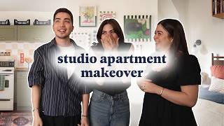 EXTREME TRANSFORMATION 250 Sq Ft Studio Apartment Makeover [upl. by Namreh]