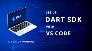 Setup DART SDK with VS CODE for Flutter on MAC  Window in hindi [upl. by Sixla314]