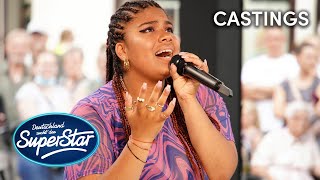 Abigail quotAbiquot Nova Campos Anyone Demi Lovato  Castings  DSDS 2022 [upl. by Triplett]