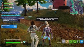 Fortnite  How to complete Stark Fan Club Quests [upl. by Nyltiac]