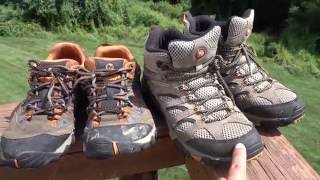 Owner Review Merrell Moab Ventilator vs All Out Blaze pros and cons comparsion [upl. by Sommer]