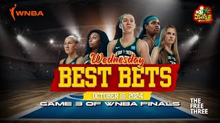 Sweep Incoming Top 3 Picks for NLCS amp WNBA Finals  October 16 2024 [upl. by Yliram]