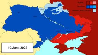 Russian Invasion of Ukraine Every day to 2023 [upl. by Nawram779]