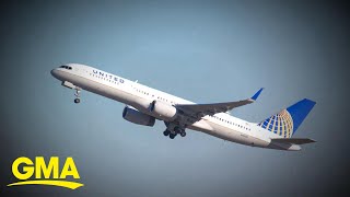 Passenger brutally attacked on United flight [upl. by Abad]