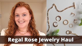 Affordable Jewelry Haul  Regal Rose Review [upl. by Engapmahc]