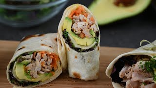 Homemade Tortilla Wraps  For breakfast lunch and dinner [upl. by Meryl86]