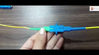 How is different of Patch cord APC and UPC  Its Fiber loss  Optical fiber and accessories [upl. by Ennairod]