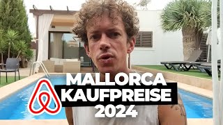 Ferienimmobilien kaufen auf Mallorca Kaufpreise 2024 [upl. by Nnylkcaj]