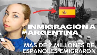 ESPAÑOLA REACCIONA La GRAN Inmigración a Argentina  😱​ [upl. by Brahear]