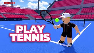 Rahasia Jadi PRO PLAYER RS Tennis Roblox dalam 1 Hari Dijamin AUTO MENANG [upl. by Delmar]