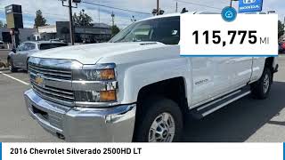 2016 Chevrolet Silverado 2500HD N06492 [upl. by Rhonda]