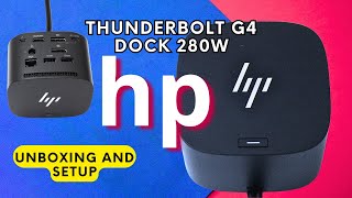 HP G4 Dock Station Unboxing and Setup  Its all you Need now  Best Compact DockingStation [upl. by Norvell]