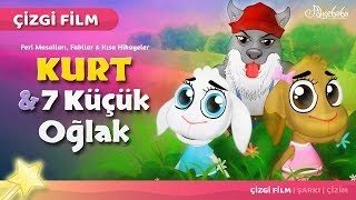 Adisebaba Çizgi Film Masallar  Kurt ve 7 Küçük Oğlak [upl. by Tidwell]