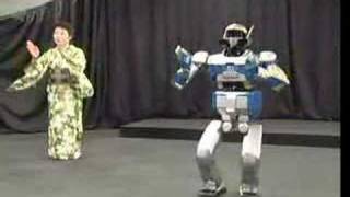 Robot Doing Japanese Folk Dance [upl. by Hairahcaz710]