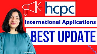 HCPC Registration UPDATE  ONLINE APPLICATION FORMS  International Applicants HCPC Registration [upl. by Lledra90]