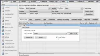 KBBConnect  Importing Cad Plan into KBBconnect [upl. by Aimehs]