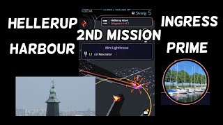 4K Ingress Prime App Game  2nd Mission  Hellerup Harbour  Real life location photosvideos [upl. by Mcconaghy771]