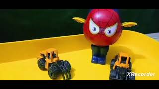 SPIDERMAN IS BUSY To COLLECT CARS TREASURE [upl. by Ewart]