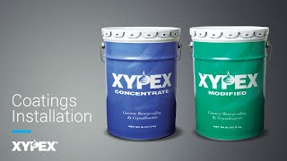 Xypex Concentrate amp Modified  Coatings Installation HD [upl. by Ellebasi698]